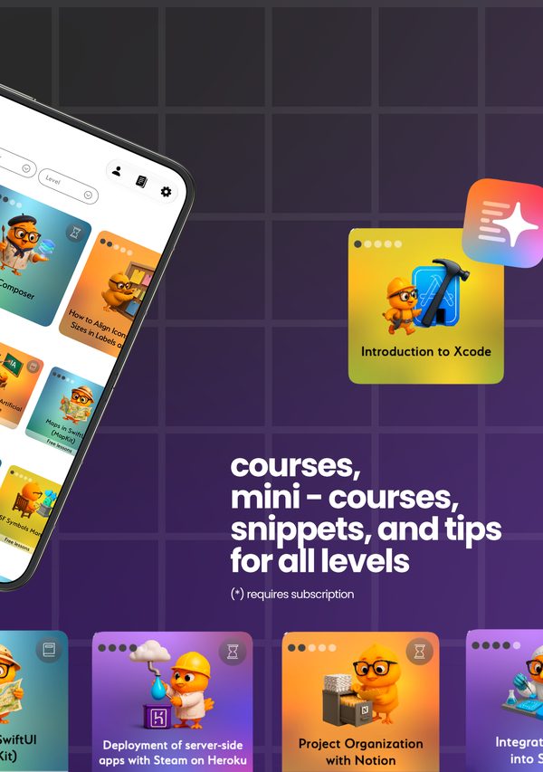 Courses, mini-courses, snippets and tips for all levels.