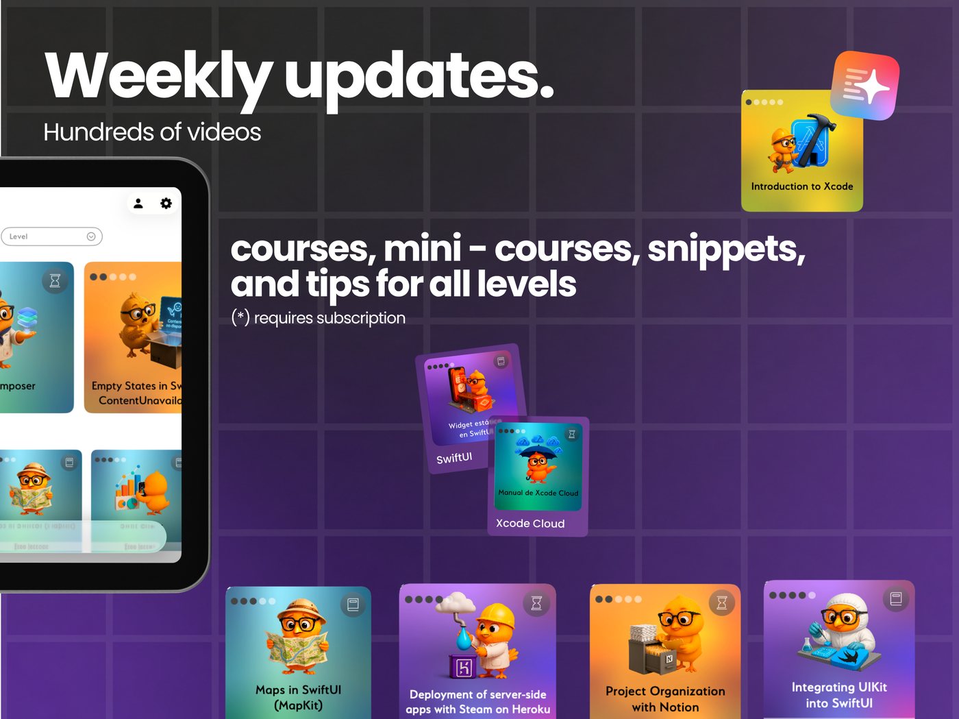 Be Native training catalogue with courses, mini-courses, snippets and tips.